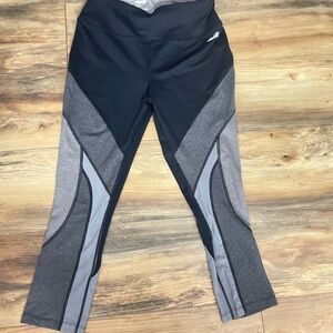 Avia Black and Gray Leggings